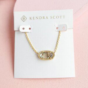Kendra Scott - Elisa Abalone Shell Gold Necklace - NEW